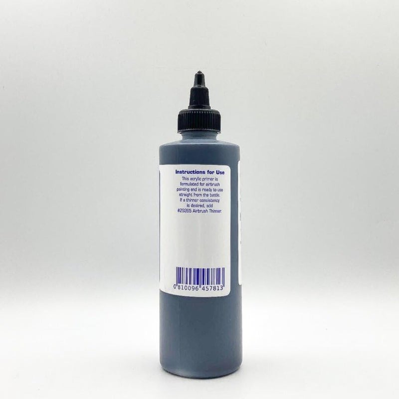 Micro-Mark Black Acrylic Airbrush Primer, 8oz - Made in USA Acrylic Surface Primer for Models, Miniatures, and Crafts - Image 1